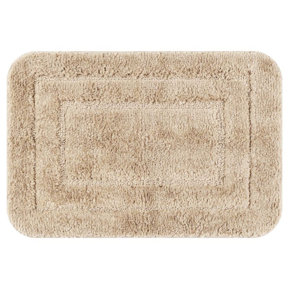 Machine Washable Dry Bath Mat for Bathroom Floor 20" x 32" Khaki